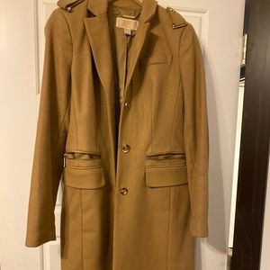 Camel Colored MK coat